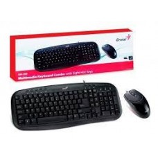 TECLADO Y MOUSE GENIUS KM-200 USB